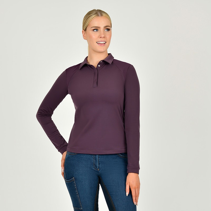 Dublin Thelma Thermal Long Sleeve Riding Polo